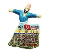 3D Istanbul Turquie Réfrigérateur Réfrigérateur Aimant Touristique Souvenirs À La Main Céramique Artisanat Magnétique Autocollants Maison Cuisine Décoration Voyage Cadeau