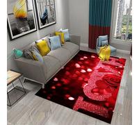 3D J'adore La Saint-Valentin Tapis De Porte Ado Garçons Filles Tapis pour Chambre d'enfant Chambre Salon Salle De Bain Cuisine Couloir Tapis De Sol - Nettoyage Facile -30668039888