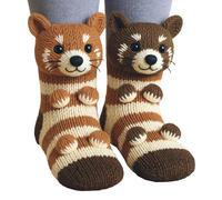 3D Knit Animal Socks, Cotton Warmth Animal Socks, Double-Layer Hand Crocheted, Cute & Fun Christmas Gifts (13)