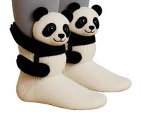 3D Knit Animal Socks, Cotton Warmth Animal Socks, Double-Layer Hand Crocheted, Cute & Fun Christmas Gifts (10)