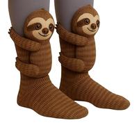 3D Knit Animal Socks, Cotton Warmth Animal Socks, Double-Layer Hand Crocheted, Cute & Fun Christmas Gifts (12)