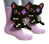 3D Knit Animal Socks, Cotton Warmth Animal Socks, Double-Layer Hand Crocheted, Cute & Fun Christmas Gifts (6)