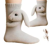 3d Knit Animal Socks For Women,Animal Hug Socks,Sloth SocksHand Crocheted,Breathable Comfort For Men & Women (1 pair,G)