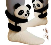 3d Knit Animal Socks For Women,Animal Hug Socks,Sloth SocksHand Crocheted,Breathable Comfort For Men & Women (1 pair,B)