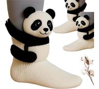 3d Knit Animal Socks For Women,Animal Hug Socks,Sloth SocksHand Crocheted,Breathable Comfort For Men & Women (2 pairs,B)
