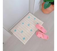 3D Korean-Style Minimalist Cute Carpet Home Entrance Door Mat Small Carpet for The Entrance Hall Bathroom Door Carpet-40x60cm