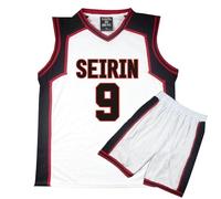 3D Kuroko No Basket Basuke Cosplay Uniforme Seirin Maillot De Basket Numéro 10 11 Kagami Taiga Sportswear Tees Shorts Costume Ensemble