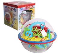 3D Labyrinthe Ball Puzzle Jouets Labyrinthe Spherical Jeu Space Training Imagination Education Casse-têtes 100 Défi Obstacles pour Enfants