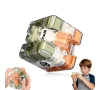 3D Labyrinthe Puzzle Cube,Grand Labyrinthe 3D Maze Cube,Bille Roulante Casse-tête,Focus Et Formation en Logique,pour Enfants et Adultes,Famille&Amis