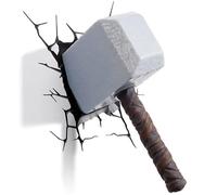 3D LIGHT - LAMPE THOR MARTEAU + Ticket cadeau à gratter