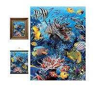 3D LiveLife Affiche Murales lenticulaires Les Merveilles du Récif de Deluxebase. Poster Océan 3D sans Cadre. Décoration murale. Oeuvre Originale Licence Artiste Renommé, Steven Michael Gardner