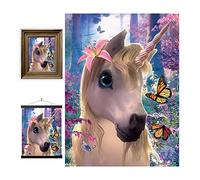 3D LiveLife Affiche Murales Lenticulaires Licorne Mignone de Deluxebase. Poster Fantaisie 3D sans Cadre. Décoration Murale Parfaite. Oeuvre Originale sous Licence Artiste Renommé, David Penfound