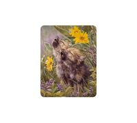 3D LiveLife Deluxebase Aimant en forme de loup lenticulaire 3D pour réfrigérateur Image magnétique pour enfants et adultes