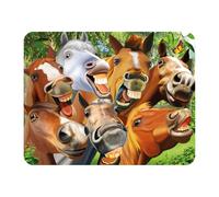 3D LiveLife Magnet Chevaux Rigolos de Deluxebase. Aimant lenticulaire Puissant pour frigo 3D. Magnet décoratif Enfants & Adultes avec Illustrations sous Licence Artiste renommé Michael Searle