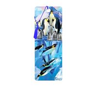 3D LiveLife Marque-page - Le Plongeon des Pingouins de Deluxebase. Marque page Pingouin avec illustrations 3D lenticulaires sous licence de l'artiste renommé Michael Searle