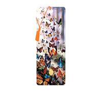 3D LiveLife Marque-page - Papillons de Deluxebase. Marque page Papillon avec illustrations 3D lenticulaires sous licence de l'artiste renommé Michale Searle