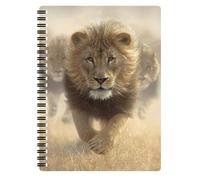 3D LiveLife Notebook - Mangez ma poussière de Deluxebase. Cahier Safari 3D lenticulaire de 80 pages. Papeterie pour l'école ou le bureau avec des œuvres sous licence de l'artiste David Penfound.