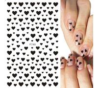 3d Lune Et ¿¿Toiles Nail Art Autocollants Bronze Dor¿¿ Argent Soleil Totem Boh¿¿Me Design Nail Charmant D¿¿Calcomanies Manucure D¿¿Cor Lesu-14 - Type F740 Black