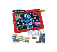 3D Magic LED Conseil d'écriture,Art Creative Pad avec Un Pinceau de Dessin, Hi-Tech Portable Planche à Dessin pour Les Enfants