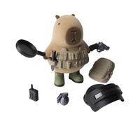 3D Magnétique Capybara - Capybara Figures | Toy De Bureau des Forces Spéciales | Ornement d'animal Détachable Imprimé | Centres De Statues Capybaras pour Les Étagères De Cabinet De Voiture De Bureau