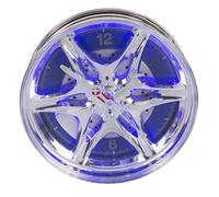 3D Mall Corloge Chrome Rim avec LED 27 cm