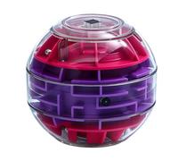 3D Maze Ball Puzzle, Logic Thinking Educational Brain Teaser, 2.76x2.76x2.44 inch Focus Training Game, Ideal for Teens Women Men Family, Suitable for Classroom School Home Travel Daily, Exciting Tool