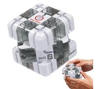 3D Maze Cube Puzzle, PP 3.35 inch - Ultimate Brain Games with Logic Development, Birthday, Classroom, Magic Bean Puzzle Cube | Magic Bean Pużzle Çube, Preschool Creative Rotating
