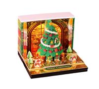 3D Memo Pad, Tree Notepad With 2027 Calendar, Decorative Paper | Enjoy a dimensional paper design with tear away sheets and yearly date tracking, suitable for study notes, desk displays, pla