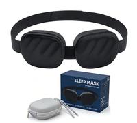 3D Memory Foam Sleep Masque, Polyester Washable Eye Shield, Light Blocking Protective Gear, Nap Assistance, Airplane Travel, Soft Midnight Relaxing, Bedtime Routine