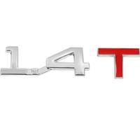 3D Métal 1.4T Forme Emblème décoratif voiture Autocollant insigne décal
