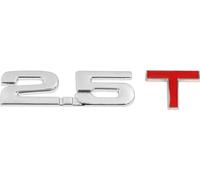3D Métal 2.5T Forme Emblème décoratif voiture Autocollant insigne décal