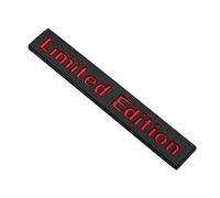 3D Metal Limited Edition Insigne universel pour voiture style autocollant autocollant pour coffre de voiture gauche et droite pour voiture, moto, bateau, 10 x 1,5 x 0,4 cm