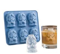 3D Mini Highland Cow Ice Cube Mold - Cute Silicone Tray for Cocktails, Whiskey, Bourbon, Beer & Drinks - BPA-Free Flexible Mold for Chocolate, Candy, Jelly & Homemade Treats - Fun Gift for Cow Lovers