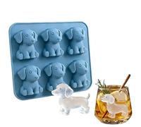 3D Mini Highland Cow Ice Cube Mold - Cute Silicone Tray for Cocktails, Whiskey, Bourbon, Beer & Drinks - BPA-Free Flexible Mold for Chocolate, Candy, Jelly & Homemade Treats - Fun Gift for Cow Lovers