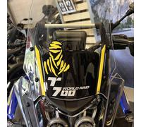 3d Motorcycle Fairing Protection Stickers Compatible With Yamaha Tenere 700 World Raid - Color Icon Blue