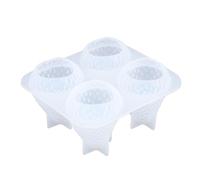 3D Moule Silicone Fraise, Flexible et Réutilisable Moule Silicone Fruits pour Résine Savon Chocolat Fabrication de Bougies Décoration de Gâteaux et Loisirs Créatifs