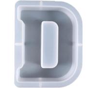 3D Moules en silicone avec alphabet DIY, moules en silicone souple pour fabrication de bougies, travaux manuels familiaux, création de bougies personnalisées, idéal pour la décoration de la maison (D)