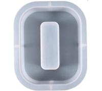 3D Moules en silicone avec alphabet DIY, moules en silicone souple pour faire des bougies, travaux manuels familiaux, création de bougies personnalisées, idéal pour la décoration de la maison (O)