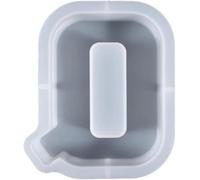 3D Moules en silicone avec alphabet DIY, moules en silicone souple pour faire des bougies, travaux manuels familiaux, création de bougies personnalisées, idéal pour la décoration de la maison (Q)