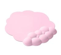 3D Mouse Pad with Wrist Rest,Ergonomic Soft Silicon Gel Gaming Mousepad,Cute Corgi Dog Anime Mouse Mat for PC Laptops (Pink)
