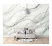3D Mural Self-adhesive Wallpaper Abstract curve texture white 100x70cm Living Room Bedroom Wall Paper Sticker Home Decor For Restaurant Hotels Modern Decoration