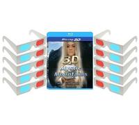 3D Mystic Mountains [Blu-ray 3D] and 3-D Glasses Pack