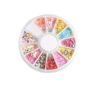 3D Nail Art Tranches Decal Cannes Autocollant Décoration animal