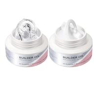 3D Nail Gel - 60ml Solid Nail Extension Builder, Non Sticky Manicure Design Sculpting Gel, Modeling Carving Art Creation, Thick Structure Shaping Compound, Salon Style Decoration Tool For Women