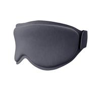 3D Nap Blindfold, Light Blocking Eye Cover Night Eye Cover with Adjustable Strap, Deep Memory Foam Eyes Shade Shield for Travel Sleeping, Bedroom Use