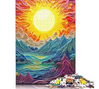 3D Nature Puzzle 1000 Pièces Educa Jouet en Bois Jeu D'Intelligence Décoration Intérieure Jeu Éducatif Challenge Toy Adultes & Enfants des 14 Ans 1000pcs (75x50cm)