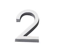 3D NuméRo Plaque Maison Flottante Sticker Autocollant Signe 0-9 Lettre A-F 6cm Porte BoîTe Aux Lettres ExtéRieure Appartement Chambre HôTel Adresse DéCor ExtéRieur Alphabet NuméRique Signalisation (2)