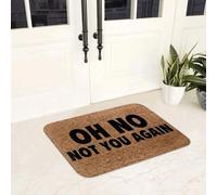 3D Oh No Not You Again Anti-Slip Floor Mat Washable Carpet Rug for Kitchen Entrance Home Bathroom Living Room Footpad Mats-60x90cm