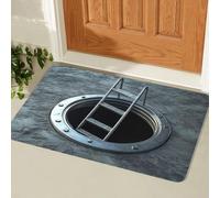 3D Optical Illusion Rug Realistic - 3D Carpet Bottomless Hole Optical Illusion Area Rug, Creative Visual Accent for Entrances, Play Areas & Indoor Spaces (Style_4,31.49x47.24in)