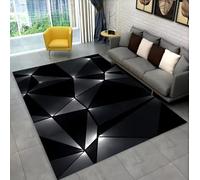 3D Optical Illusion Tapis Gamer, Tapis pour Chaise de Jeu, Tapis Chambre Adolescent Géométrie Vision Graffitis 3D, Grand Tapis de Salon Marbre Home Decor Carpet Tapis de Chevet, 160x200 cm,Color4